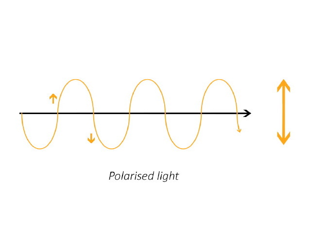 Polarised light